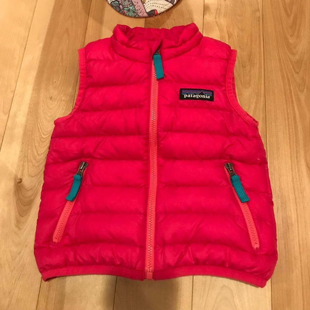 Patagonia infant 6-12m down puffy vest